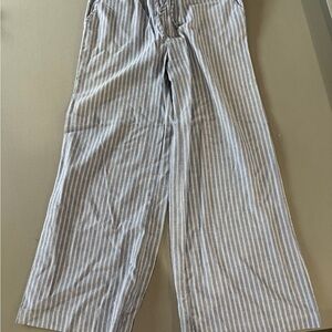 Blue with White Pin Stipe Women’s Pants